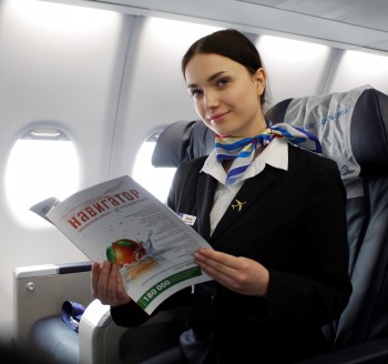 Ваша реклама на самолетах авиапредприятия "Северсталь" и в организациях области