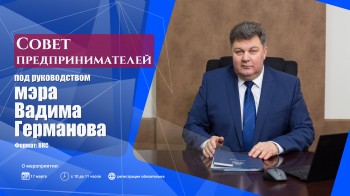 Совета предпринимателей под руководством мэра Вадима Германова