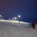 В Череповце кататься на лыжах и сноубордах с Гритинской горы можно и вечером