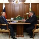 Президент России Владимир Путин провел рабочую встречу с губернатором Вологодской области Олегом Кувшинниковым