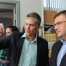 Заместитель мэра Череповца Михаил Ананьин побывал на предприятии, производящем продукцию для метро и оборонки